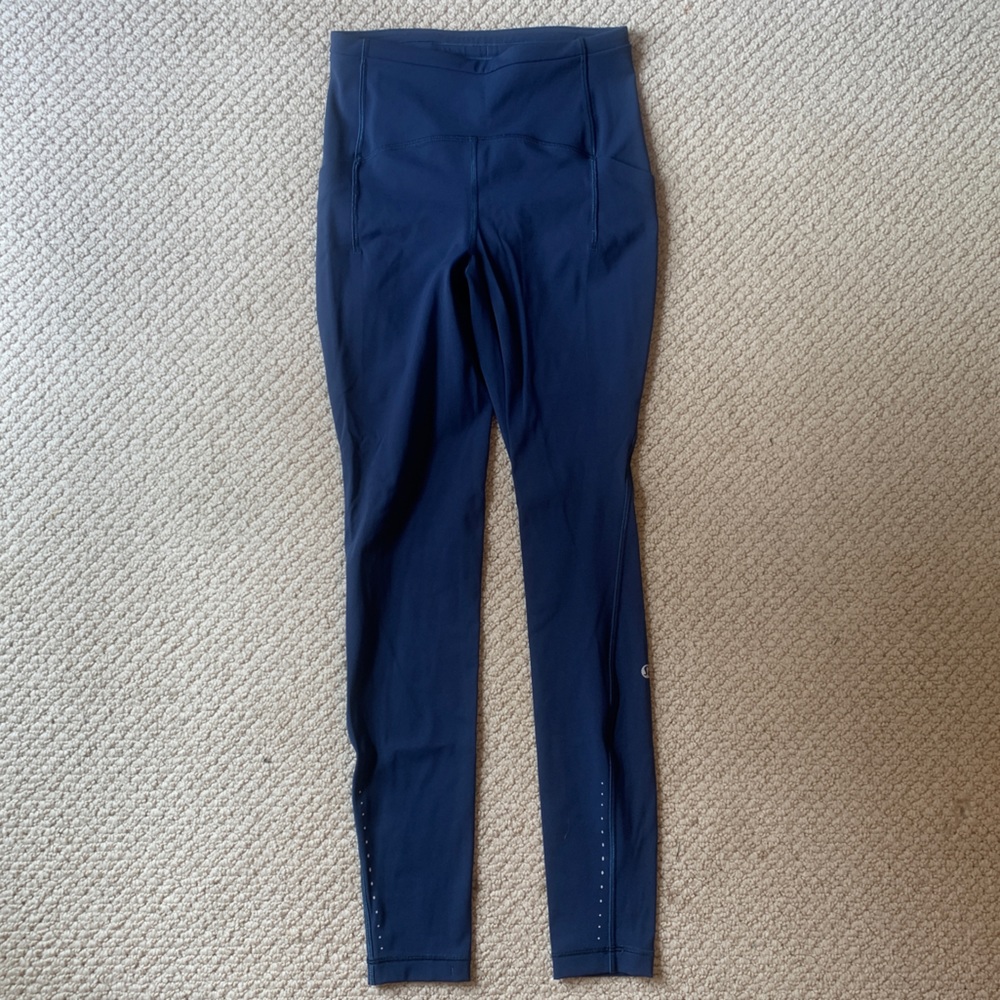 Lululemon Swift Speed Leggings 28” in mineral blue